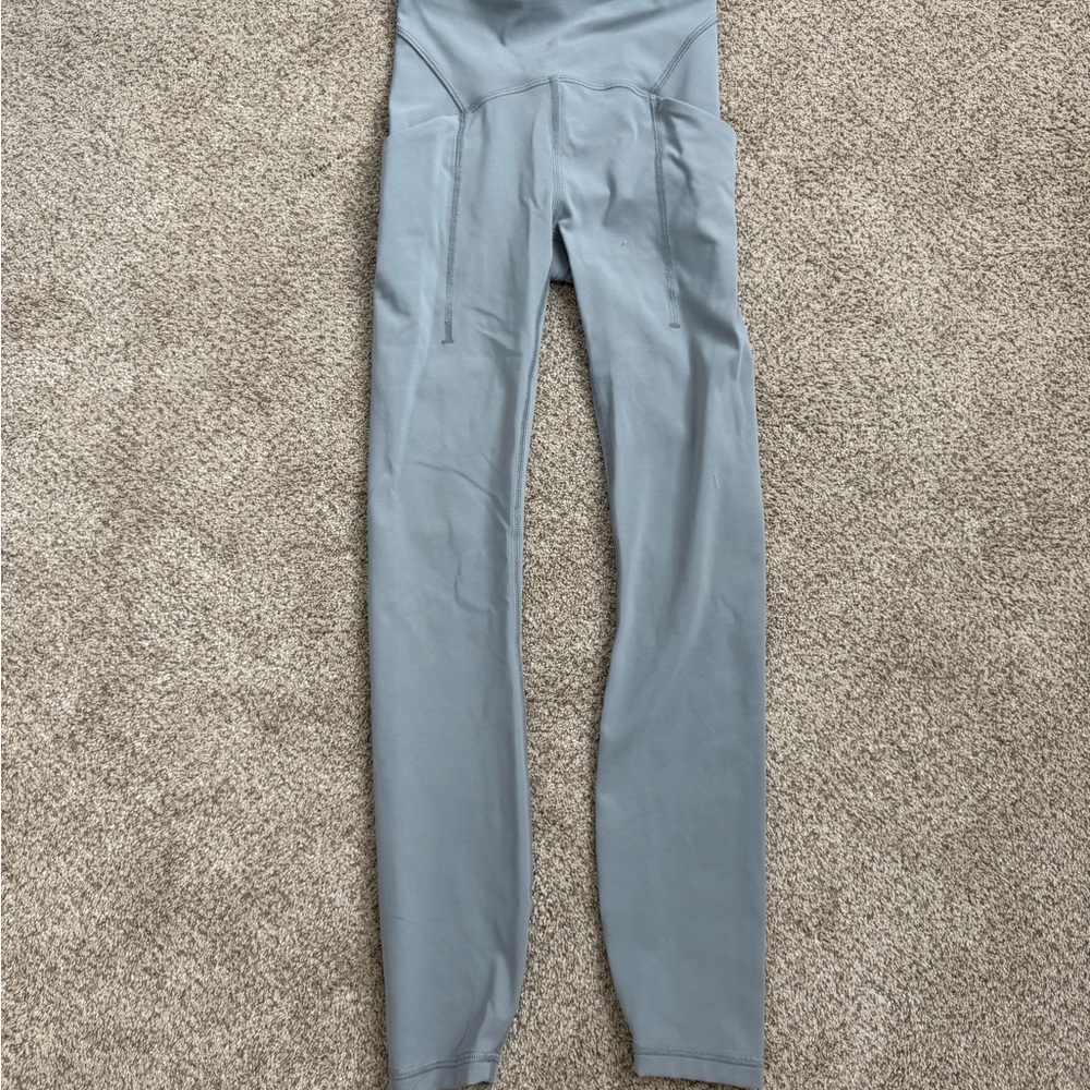 Lululemon Athletica speed up Light Gray Leggings